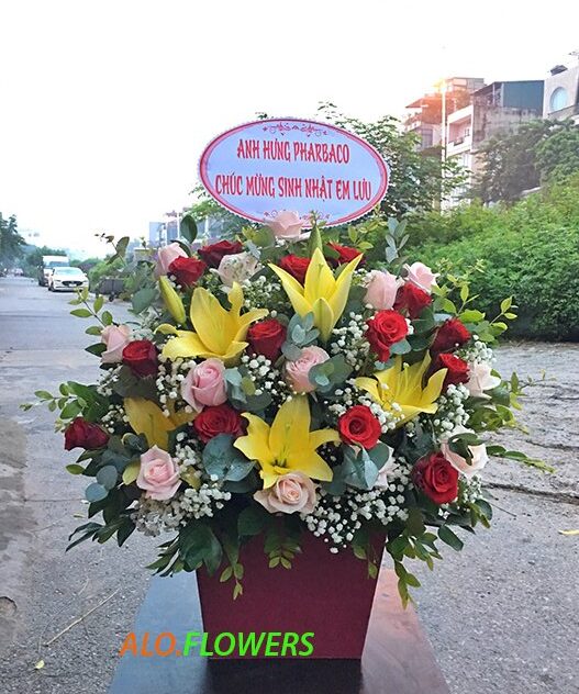 hoa giỏ tặng sinh nhật