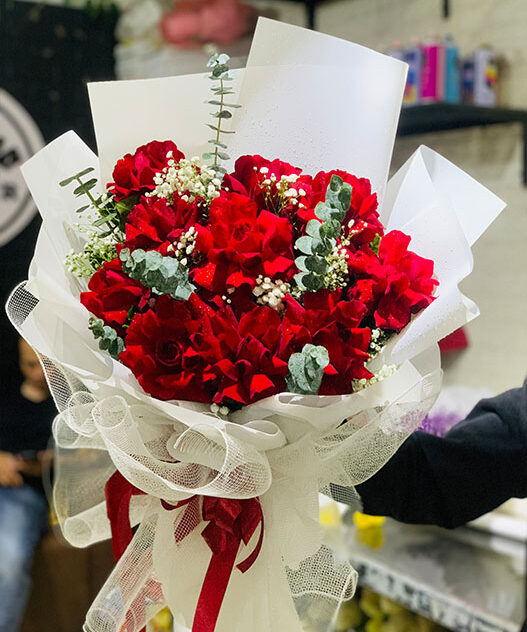 Bó Hồng Đỏ Đẹp