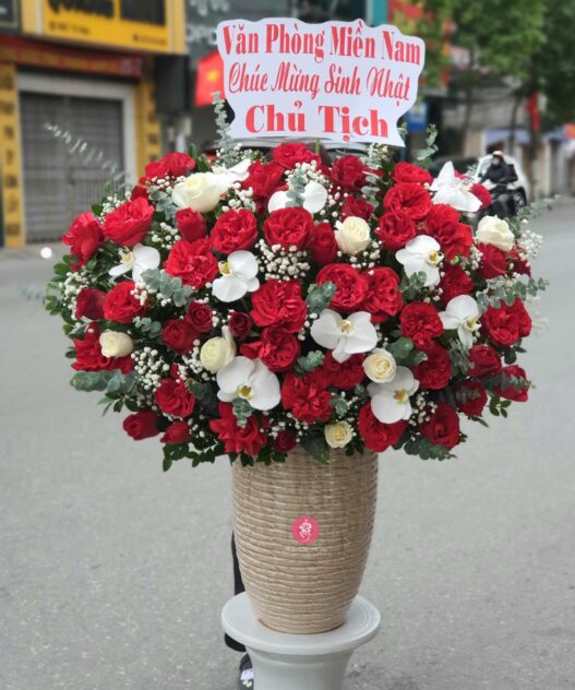 Bình Hoa Chúc Mừng Sinh Nhật