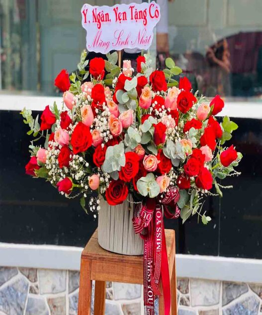 Giỏ Hoa Mừng Sinh Nhật