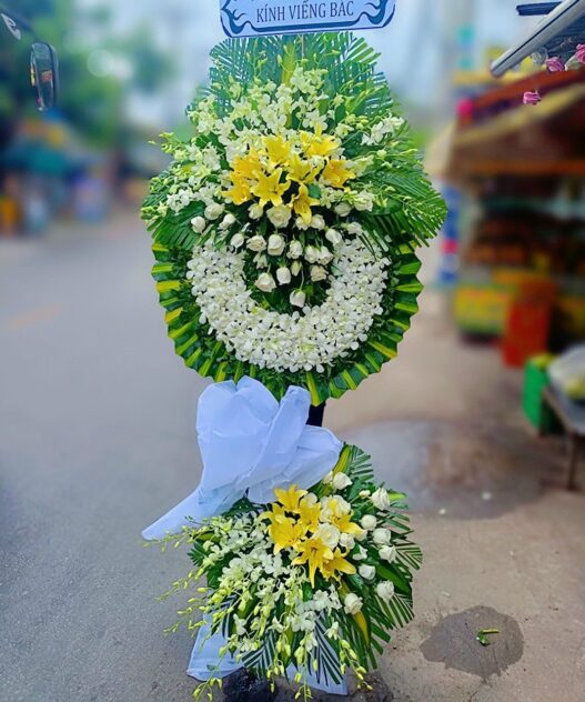 VÒNG HOA CHIA BUỒN ĐẸP