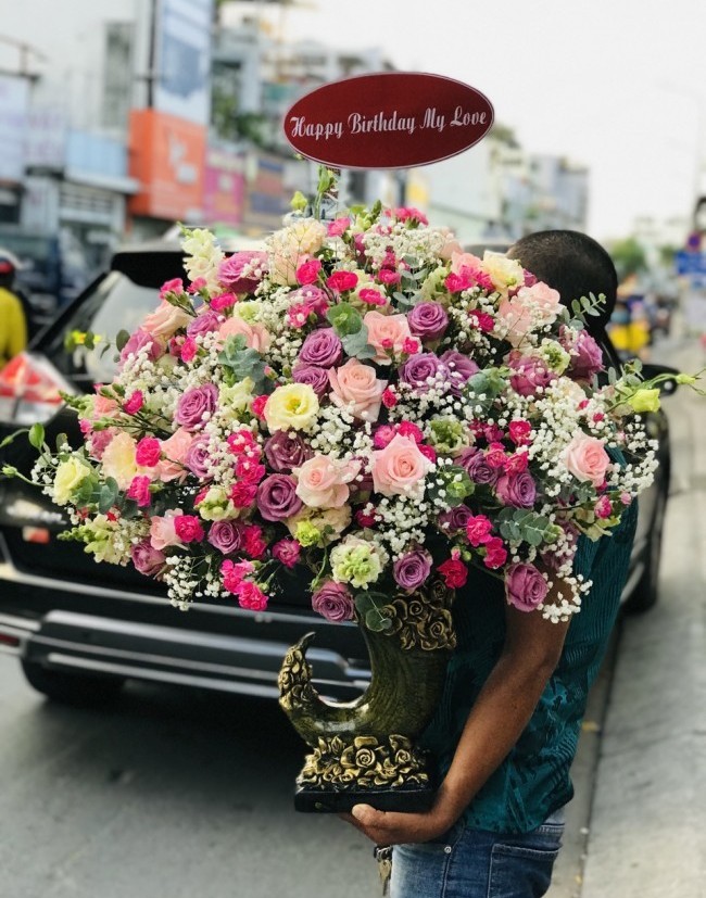 Bình Chúc Mừng Sang Đẹp
