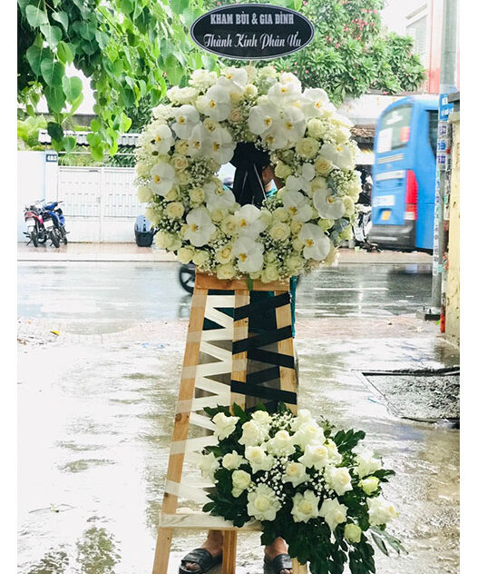 lẵng Hoa Tang - Thành kính phân ưu