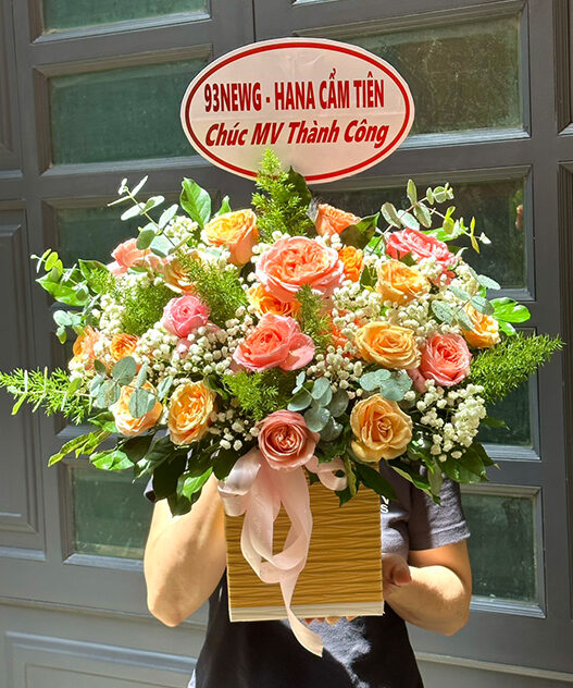 Giỏ Hoa Chúc Mừng Thành Công