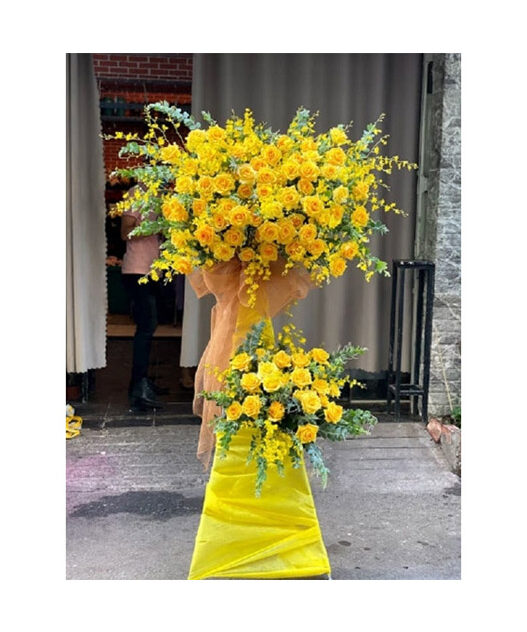 Kệ Hoa Chúc Mừng May Mắn