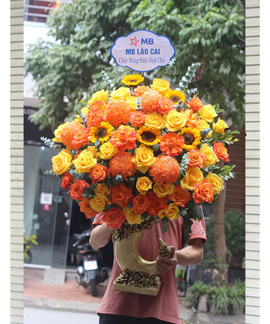 Bình Hoa Tấm Lòng Gửi Tặng