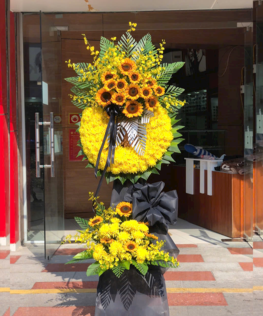 Mẫu Vòng Hoa Đám Tang