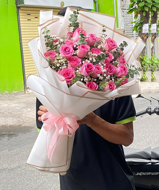 Bó Hoa Hạnh Phúc Nở Rộ