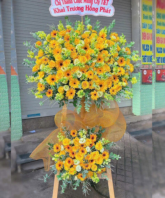 Hoa Chúc Mừng Khánh Thành