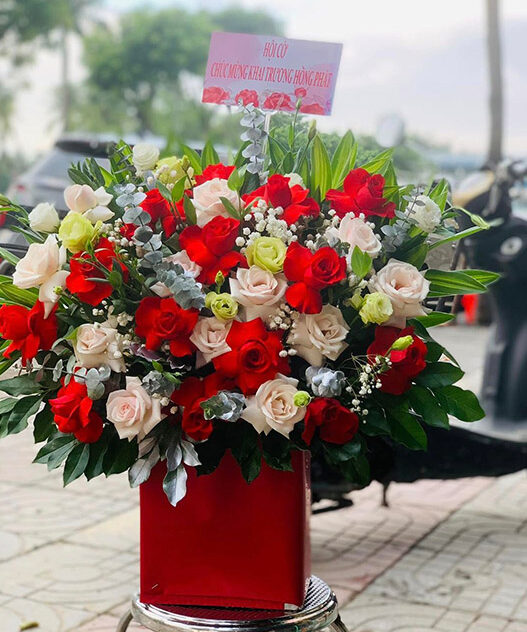 Giỏ Hoa Mừng 8/3