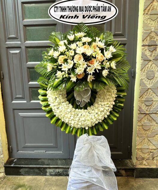 Chia Buồn Hoa Trắng Đám Tang