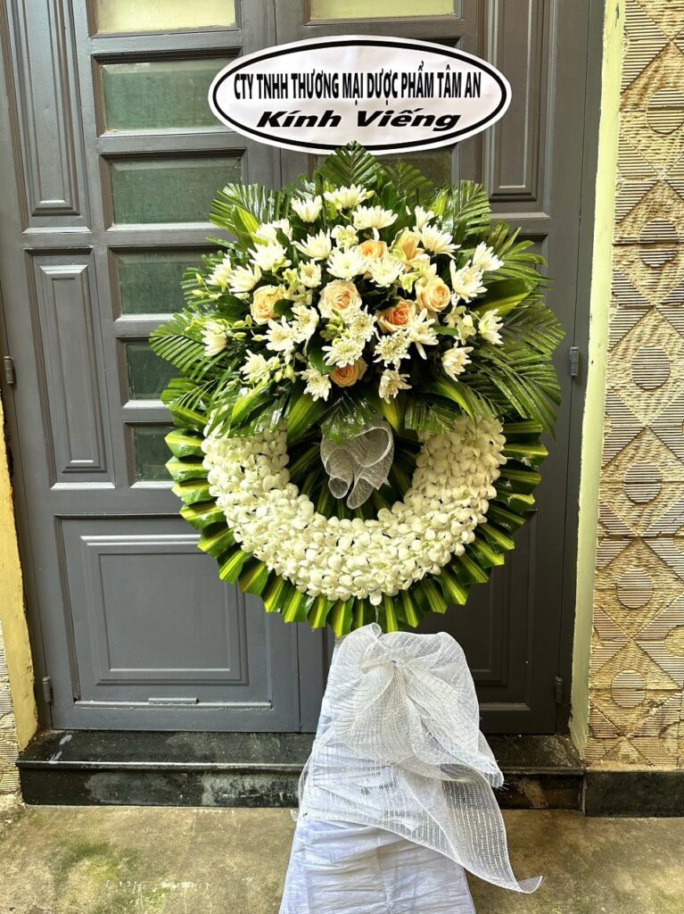Chia Buồn Hoa Trắng Đám Tang