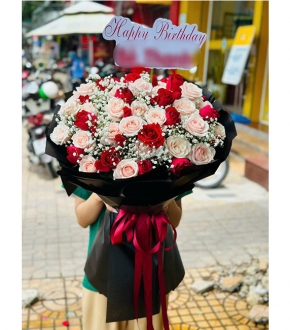 bo hoa tinh thuong diu dang
